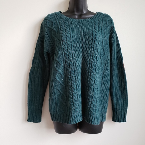 UO Coincidence & Chance Cable Knit Cotton Sweater - Picture 6 of 8
